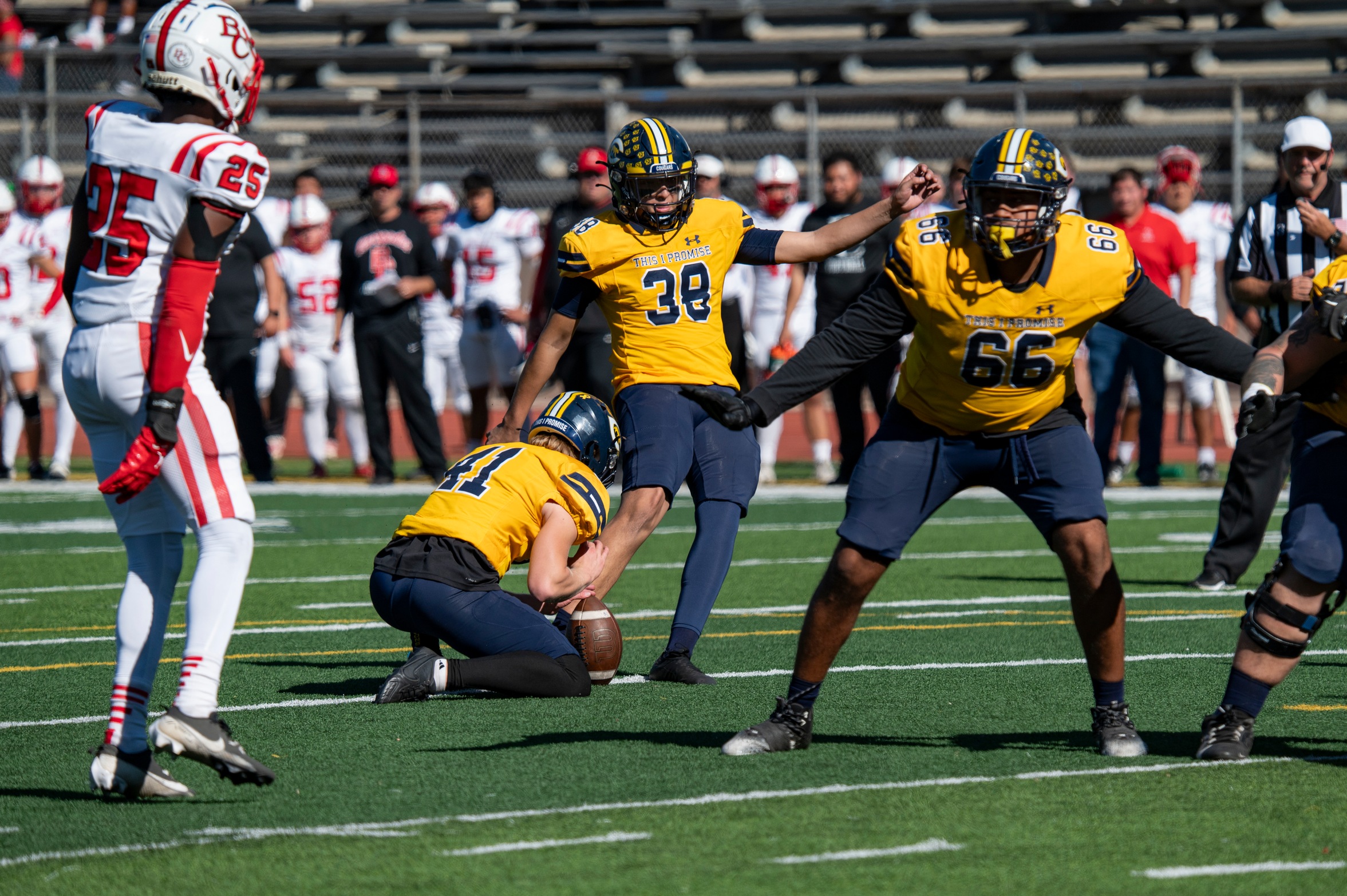 Rodriguez' Kick Lifts No. 12 Canyons past No. 14 Bakersfield 27-24