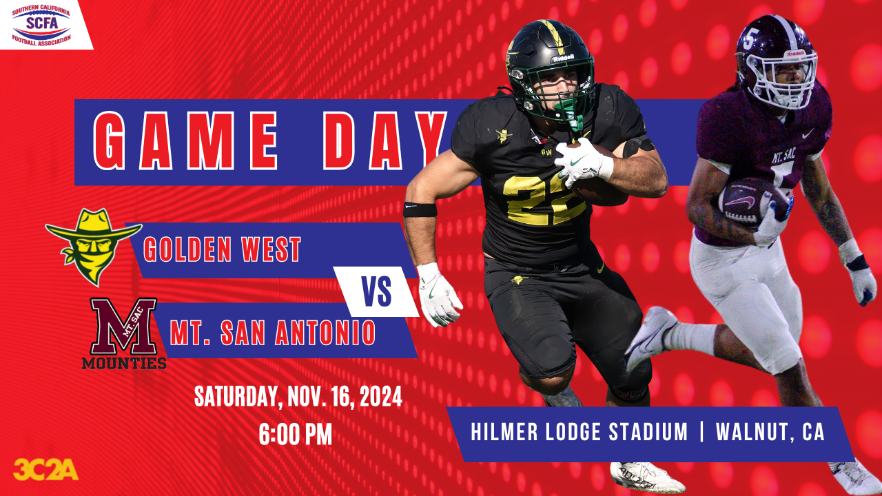 Golden West clash at Mt. SAC for league title highlights final week of regular season matchups