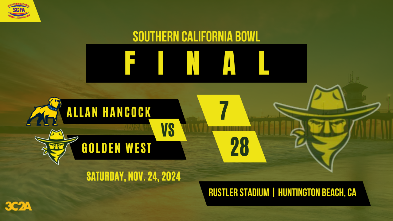 Rustlers wrap up 2024 with bowl win over Allan Hancock, close with 9-2 overall record